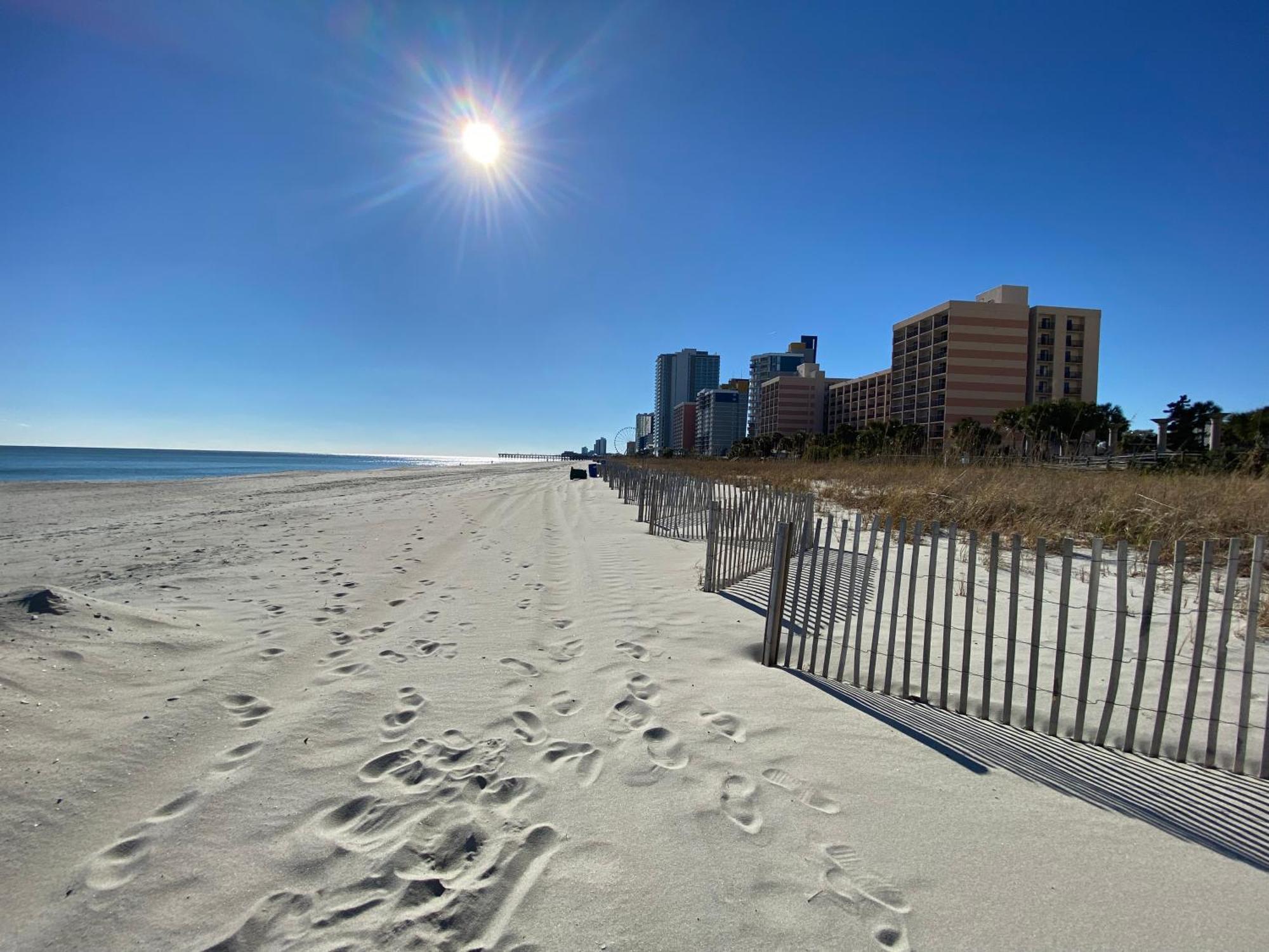 Camelot By The Sea Ocean Front Condo Myrtle Beach Exterior photo